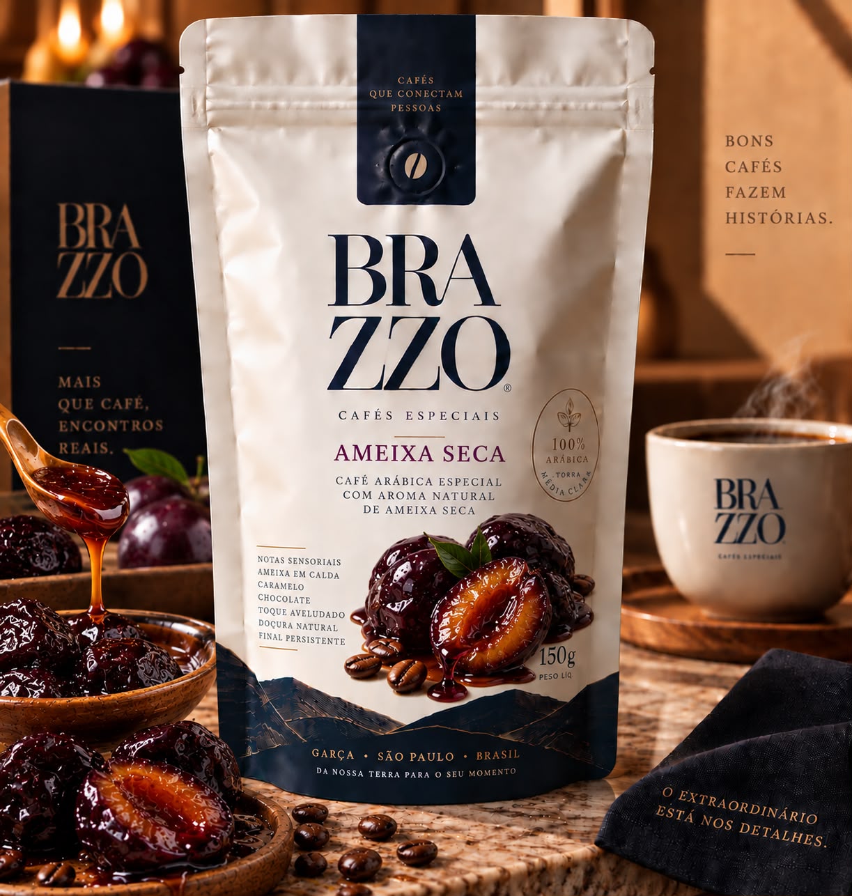 BRAZZO CAFFÈ — Ameixa Seca