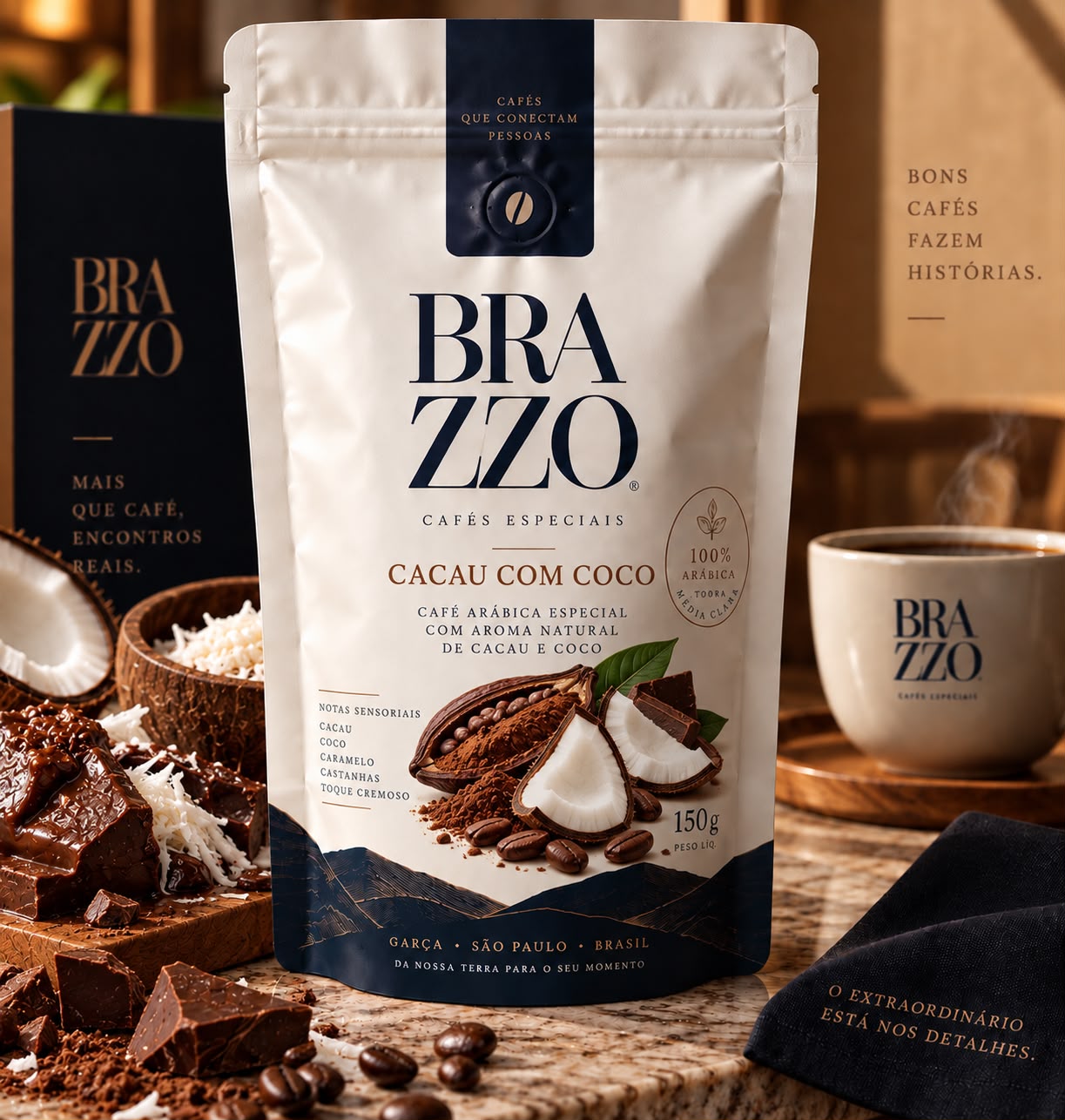 BRAZZO CAFFÈ — Cacau com Coco