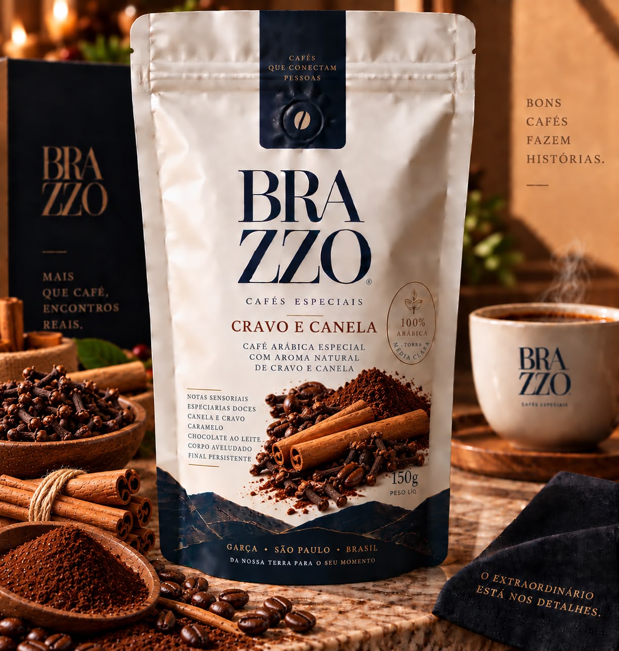 BRAZZO CAFFÈ — Cravo e Canela