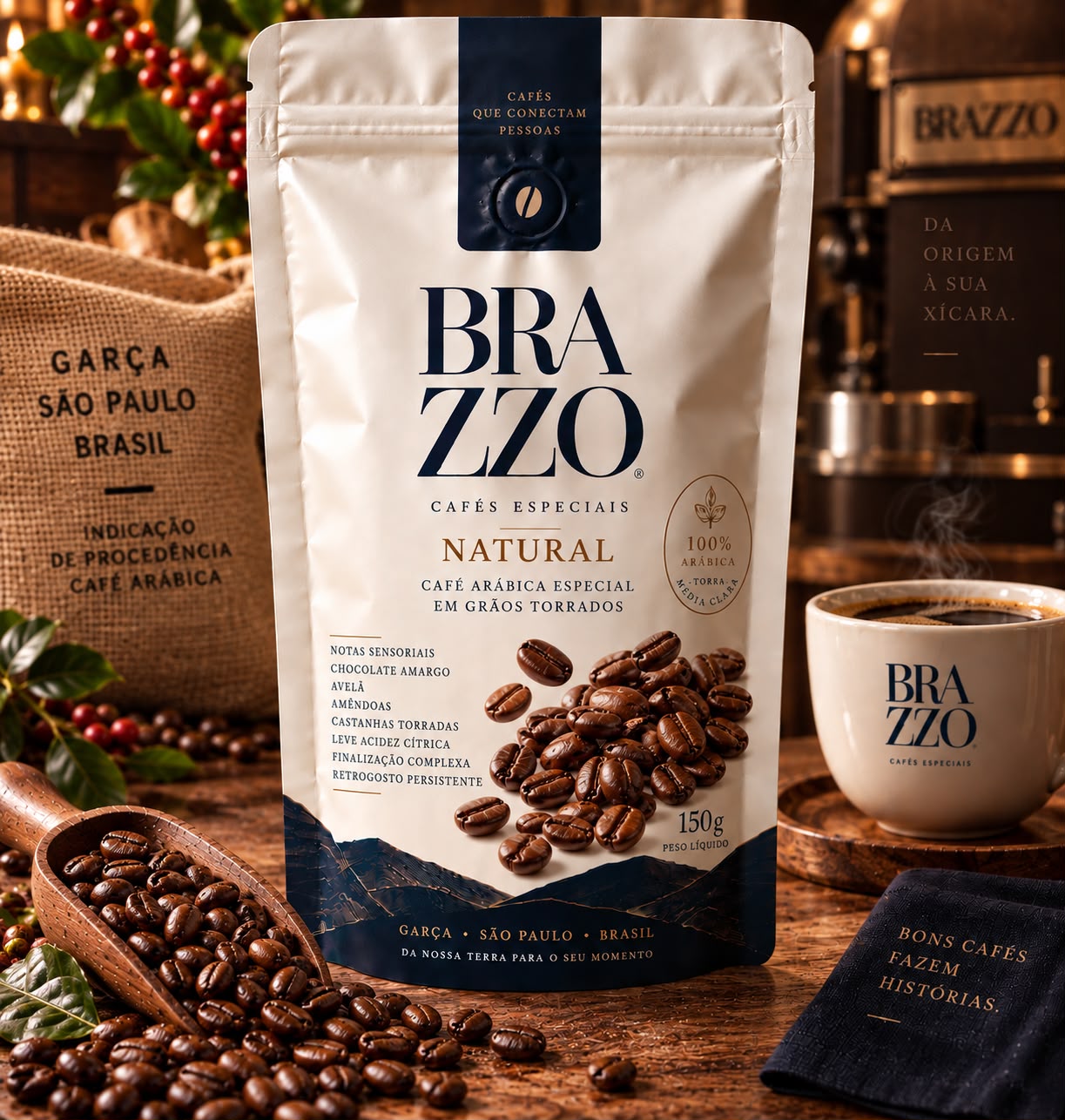 BRAZZO CAFFÈ — Café Natural